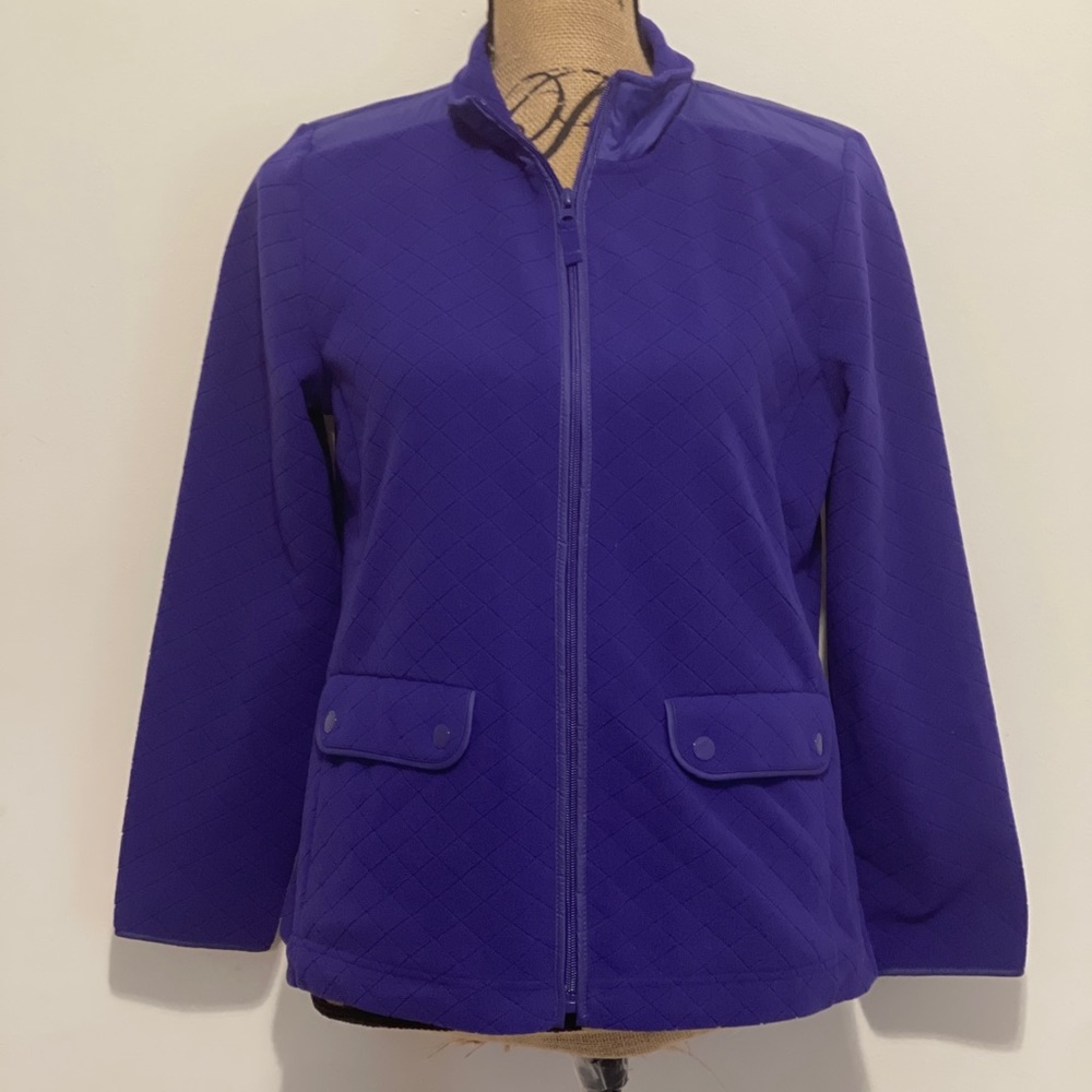 Quilted Talbots Fleece. Brand New!